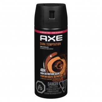 AXE Deodorant Body Spray Dark Temptation Dark Chocolate